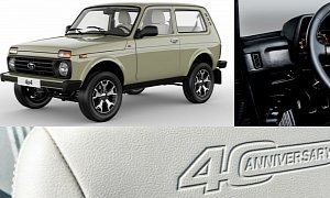 Lada Celebrates 40 Years Of The Niva With Special Edition