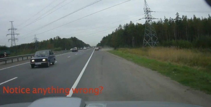 Russian Highway Incident
