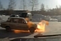 Lada Explodes in Traffic, so It's a Supercar