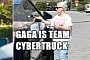 Lady Gaga and Her Cybertruck Go Out for Coffee, Spark Beyonce Fake News