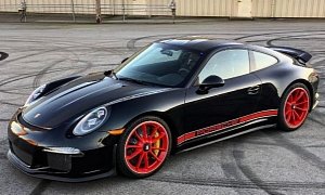"Lady in Red" 2017 Porsche 911 R Shows Awesome Contrasting Spec