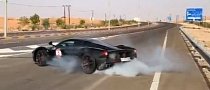 LaFerrari Doing Donuts in The Desert Sounds Savage