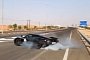 LaFerrari Doing Donuts in The Desert Sounds Savage