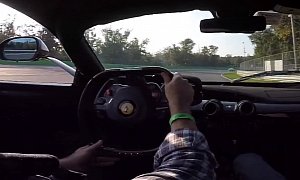 LaFerrari Drifting on Monza, Watch the In-Car Footage