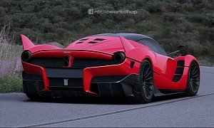 LaFerrari GTO Rendered as the One-Off We Could Get after the LaFerrari Aperta