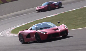 LaFerrari Makes Awesome Exhaust Sound at Fiorano Track