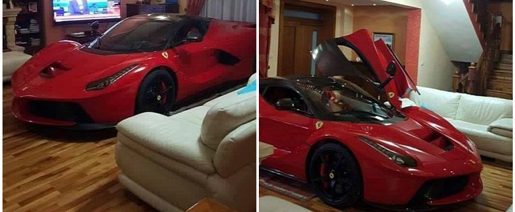LaFerrari Owner Keeps His Car In the Living Room