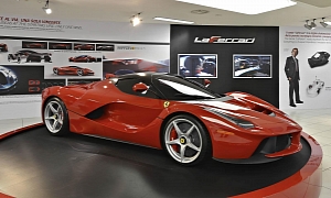 LaFerrari Showcased at the Ferrari Museum in Maranello