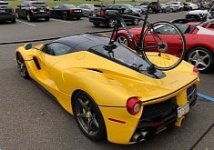 LaFerrari with Bicycle Mount Is The Ultimate Daily Driver