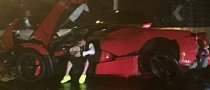 LaFerrari Wrecked in Shanghai by What Looks Like a Chinese Teenager