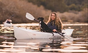 Lake Kayak Is Super-Light, Folds Up Origami-Style in Under Two Minutes