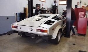 Lambo Countach Rescued From a Garage Is a Rare 5000 QV With 25th Anniversary Parts