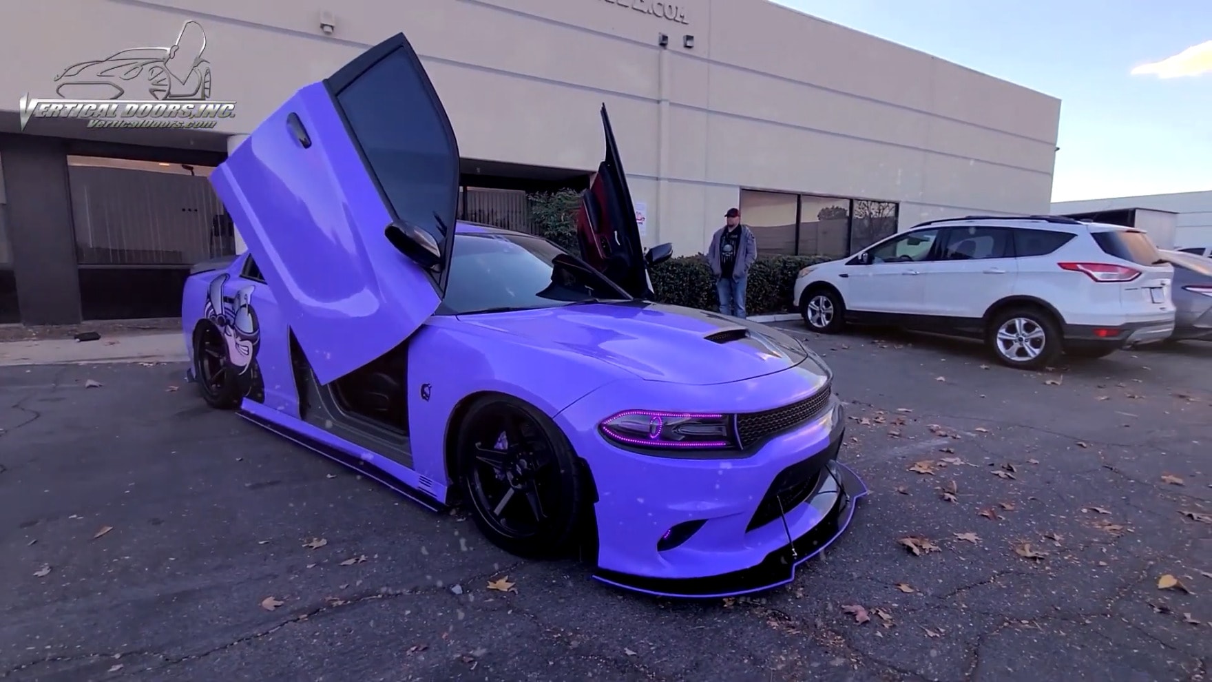 Lambo Doors on a Dodge Charger Are Real, Look a Little Strange -  autoevolution