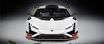 Lambo Huracan EVO Ignores STO and Tecnica, Morphs Into Liveried Widebody Monster