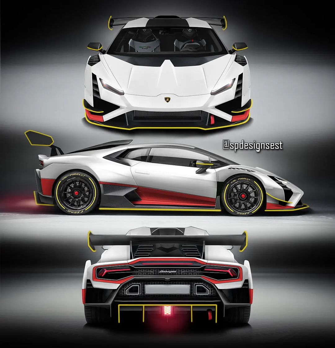 Lambo Huracan EVO Ignores STO and Tecnica, Morphs Into Liveried Widebody  Monster - autoevolution