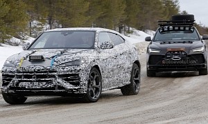 Lambo's Urus PHEV Is Not Even Famous Yet, and Already Has Its Own Bodyguard