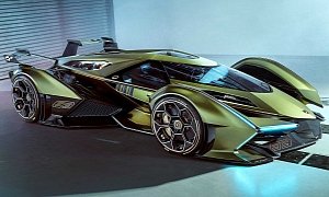 Lambo V12 Vision Gran Turismo Concept Revealed, Exclusively Available on PS4