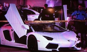 Lamborghini Aventador Crash: Fresh Owner Hits Pedestrians