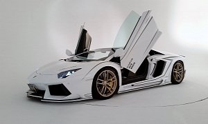 Lamborghini Aventador Gets Carbon Body Kit from Rowen <span>· Video</span>
