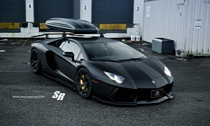 Lamborghini Aventador Gets Ski Box from SR Auto