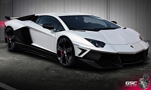 Lamborghini Aventador Gets Triangle Body Kit from German Special Customs