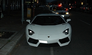 Lamborghini Aventador Impounded as Driver Claims He Can’t Pay $500 Fine