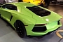Lamborghini Aventador in Verde Ithaca (Lime Green)