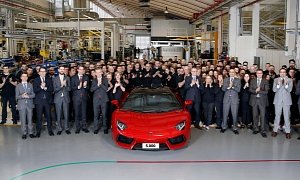 Lamborghini Aventador Production Milestone: 5,000 Units and Counting