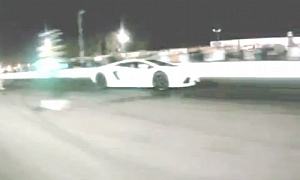 Lamborghini Aventador Races Tuned Nissan GT-R