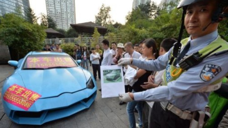 Lamborghini Aventador Replica in China