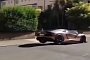 Lamborghini Aventador Roadster Tries to Fly Over Speed Bump, Lands on Its Nose