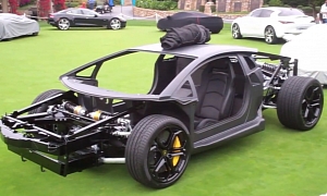 Lamborghini Aventador Rolling Chassis Is Sexy