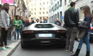 Lamborghini Aventador Spotting: People's Reaction
