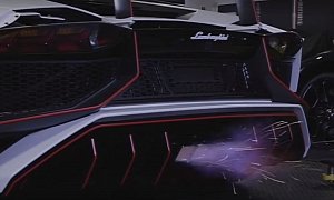 Lamborghini Aventador SV Gets First Custom Titanium Exhaust: Fiery Soundtrack