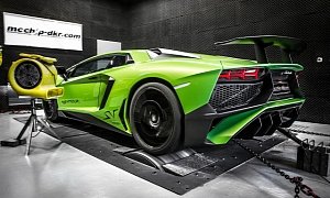 Lamborghini Aventador SV Gets More Power and Torque From Mcchip-DKR