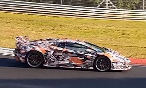 Lamborghini Aventador SVJ Blitzes Nurburgring, 6:4X Lap Record Rumored