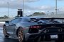 Lamborghini Aventador SVJ Fails To Beat Huracan in 1/4-Mile, Does a Wheelie