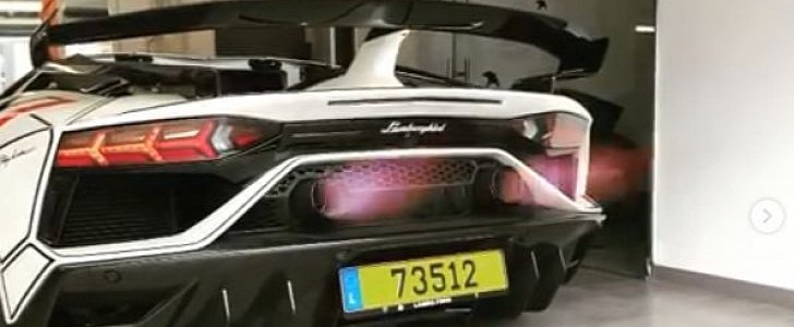 Lamborghini Aventador SVJ Gets "F1" Exhaust