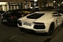 Lamborghini Aventador vs Ferrari FF Spotting Video