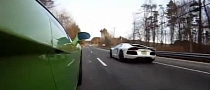Lamborghini Aventador vs Lamborghini Gallardo LP560-4 Video