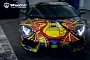Lamborghini Aventador with Psychedelic Wrap Looks Like an Art Car Video]