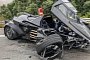 Lamborghini-Based Batmobile Crashed by YouTuber in France