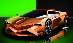 Lamborghini Catal Looks Like Tesla Cybertruck’s Supercar Brother