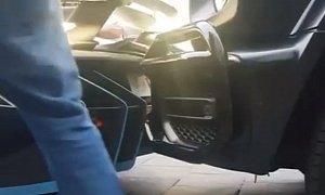 Lamborghini Centenario "Meets" Mercedes-AMG G63 in Razon-Thin London Parking