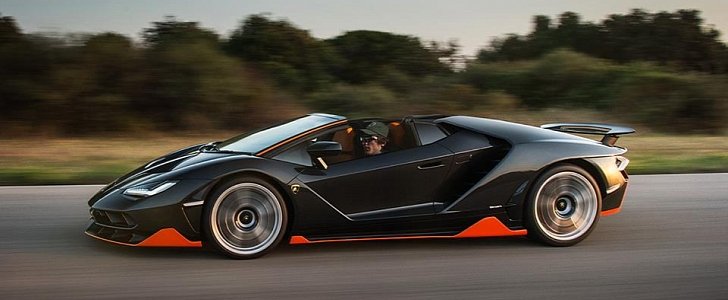 Lamborghini Centenario Roadster rendering