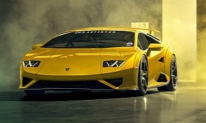 Lamborghini Countach Gets Modernized as the Huracan From the 1980s