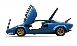 Lamborghini Countach LP400S Is a Blast From the Past Heading to Auction