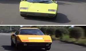 Lamborghini Countach vs Ferrari 512 BB: Retro Supercar Shootout
