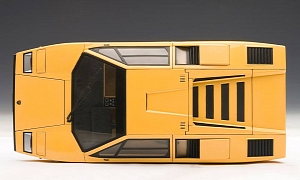 Lamborghini Countach Scale Model: Retro Supercar Passion