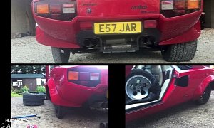 Lamborghini Countach Spare Wheel Replacement Is as Exotic as Harry Metcalfe's Review